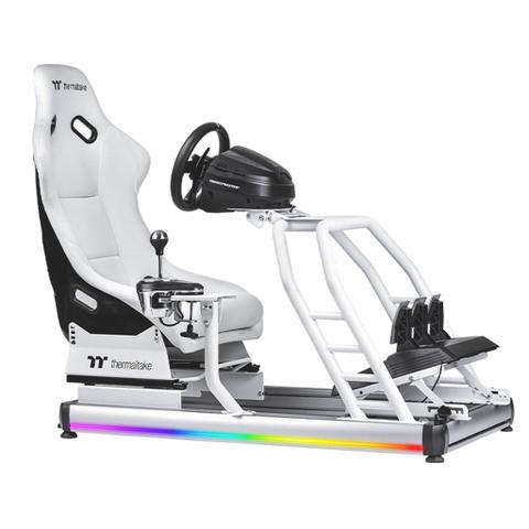 Thermaltake Gaming GR500 RGB Racing Simulator Cockpit - Snow Edition