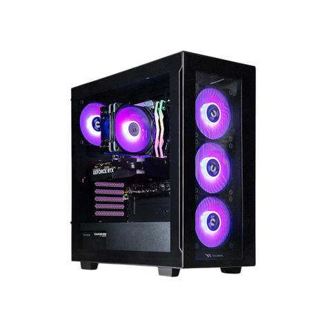 Thermaltake Infinity PRO V7 Desktop PC AMD Ryzen 5 7500F 32GB RAM 1TB SSD W11 - Black
