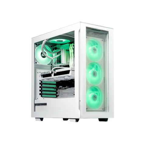 Thermaltake Infinity Xtreme V7 Desktop PC Intel Core i7-14700F 32GB RAM RTX 5080 W11 - Snow Edition