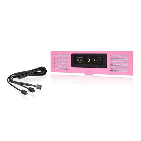 Thermaltake LCD Display Panel Kit for The Tower 200 Case - Bubble Pink Edition