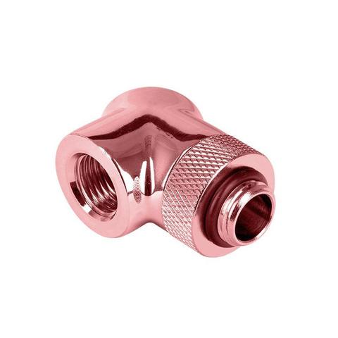 Thermaltake Pacific G1/4 90 Degree Adapter - Rose Gold