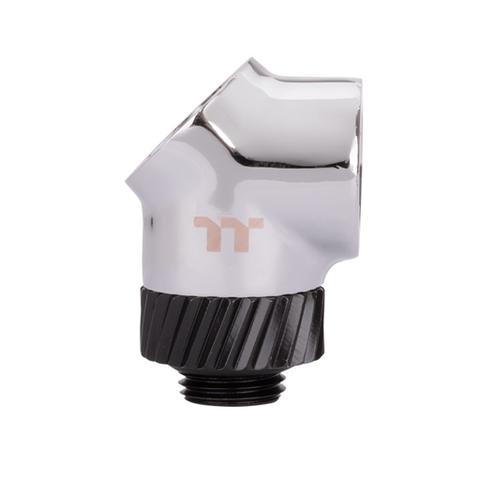 Thermaltake Pacific SF 45 & 90 Degree Adapter Silver Black