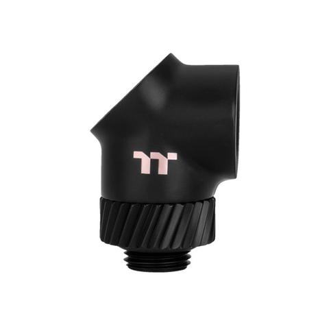 Thermaltake Pacific SF 45 & 90 Degree Adapter - Silver Black
