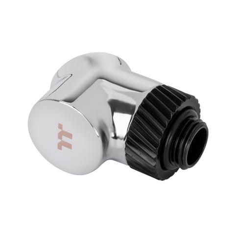 Thermaltake Pacific SF 45 Degree Adapter - Silver Black