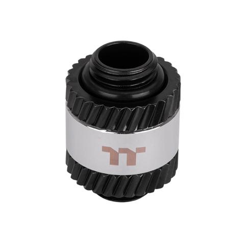 Thermaltake Pacific SF Male to Male 20mm Extender - Silver Black