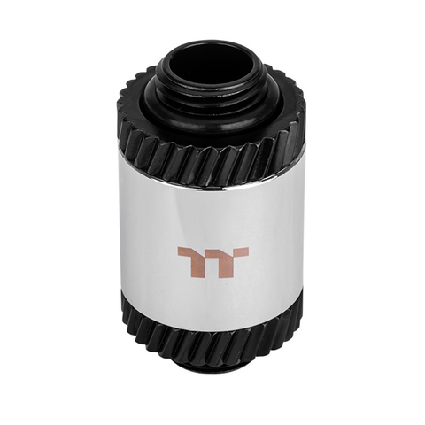 Thermaltake Pacific SF Male to Male 30mm Extender - Silver Black