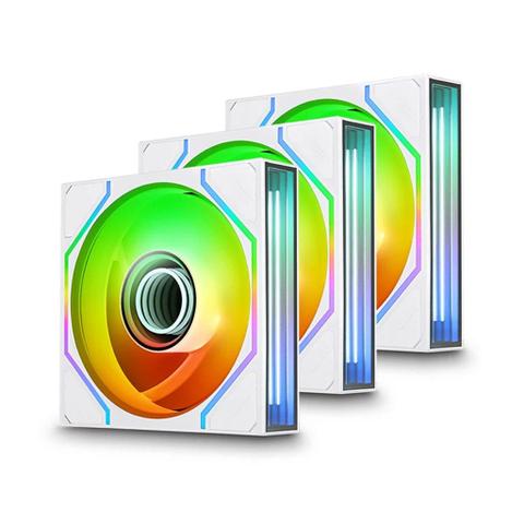 Thermaltake SWAFAN 120 EX INFINITY ARGB 120mm White Fan - 3 Pack