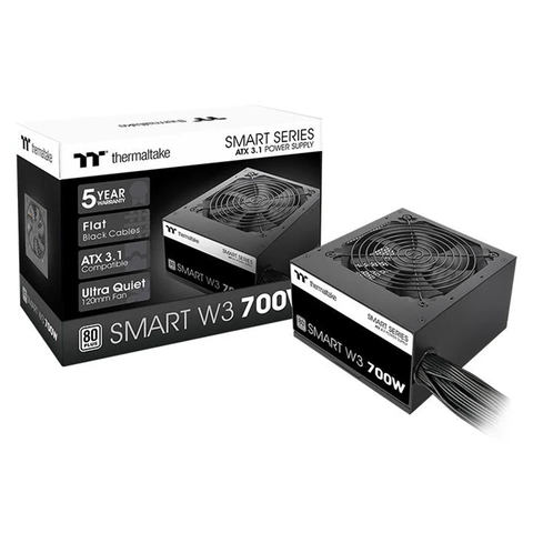 Thermaltake Smart W3 Series 700W 80+ ATX 3.1 Non-Modular Power Supply