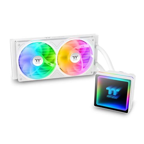 Thermaltake TH240 V3 240mm ARGB AIO Liquid CPU Cooler - Snow Edition