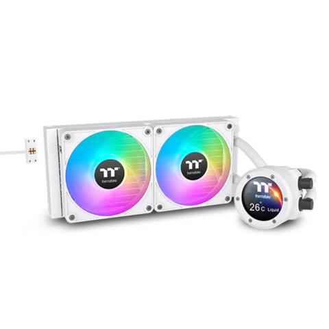 Thermaltake TH280 V2 Ultra EX ARGB Sync All-In-One Liquid CPU Cooler - Snow