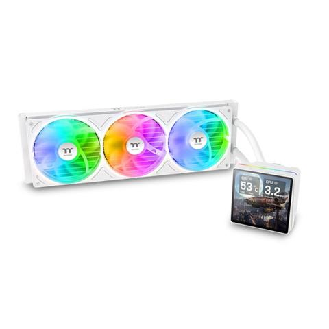 Thermaltake TH360 V3 Ultra 360mm ARGB AIO Liquid CPU Cooler - Snow Edition