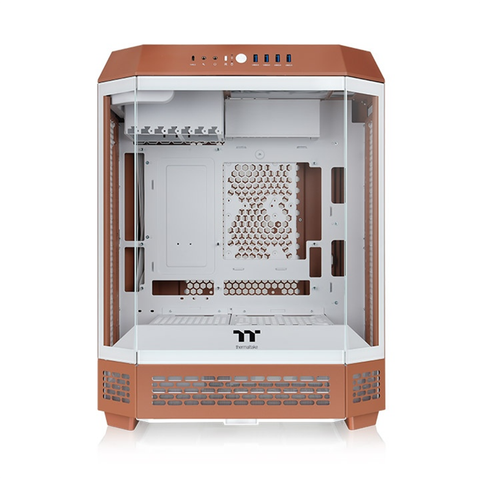 Thermaltake The Tower 600 Tempered Glass Mid-Tower Case - Mocha Mousse