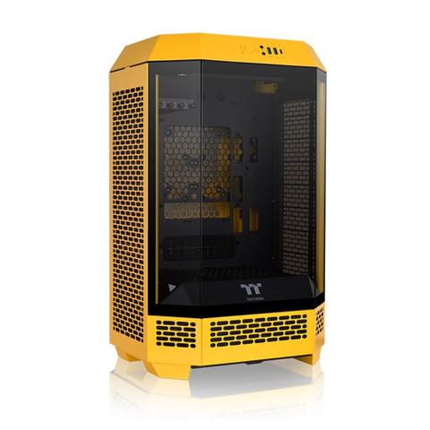 Thermaltake The Tower 300 Tempered Glass Micro Tower Case - Bumblebee Edition