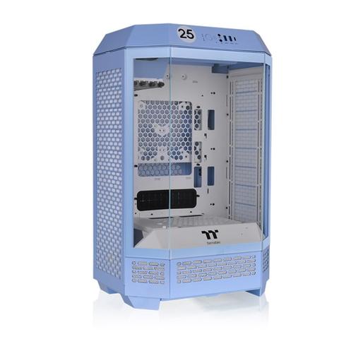 Thermaltake The Tower 300 Tempered Glass Micro Tower Case - Hydrangea Blue