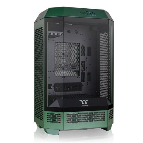 Thermaltake The Tower 300 Tempered Glass Micro Tower Case - Racing Green