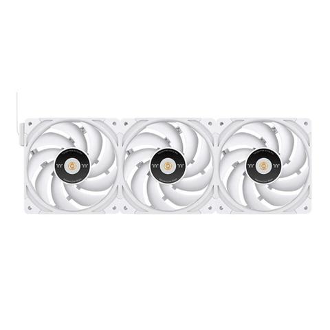 Thermaltake TOUGHFAN EX12 120mm Pro High Static Pressure Radiator Fan - White - 3 Pack