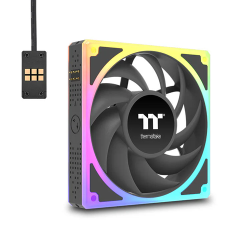 Thermaltake TOUGHFAN EX 140 ARGB PWM High Static Radiator Fan - Black (3-Pack)
