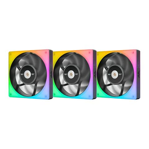Thermaltake TOUGHFAN 12 RGB PWM High Static Pressure 120mm Radiator Fan - 3 Pack