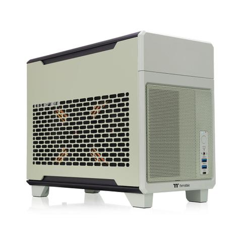 Thermaltake TR100 SFF Mini ITX Case Matcha Green Edition