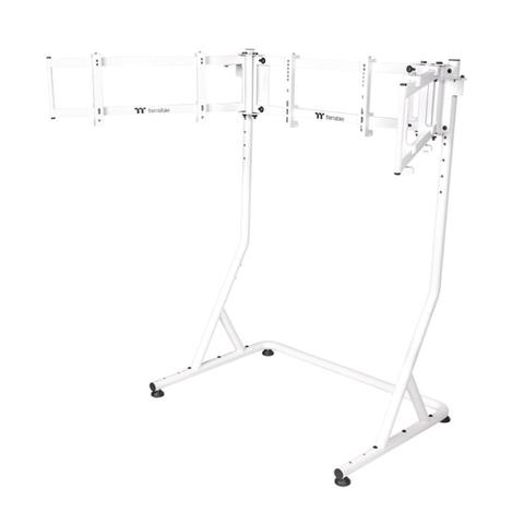 Thermaltake Triple Monitor Stand Pro - Snow