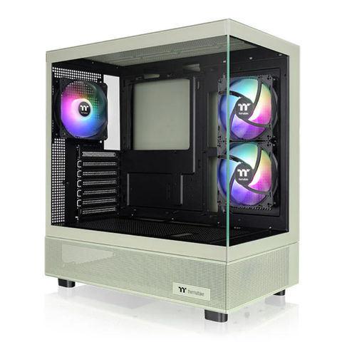 Thermaltake View 270 Plus Tempered Glass ARGB Mid Tower Chassis Case - Matcha Green