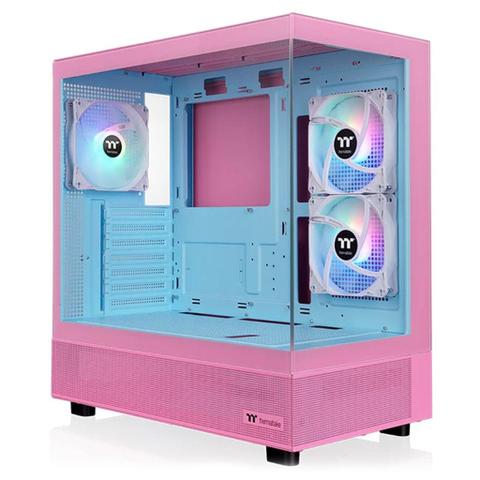 Thermaltake View 270 PLUS TG ARGB Mid Tower Case - Bubble Pink