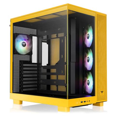 Thermaltake View 380 XL Tempered Glass ARGB Mid Tower Case - Bumblebee