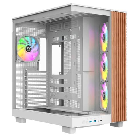 Thermaltake View 380 XL WS ARGB Mid Tower Case Snow Wood Edition