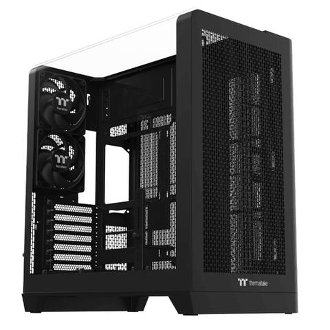 Thermaltake View 390 Air Curved Tempered Glass Mid-Tower ATX Case - Black