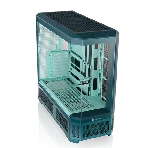 Thermaltake View 600 Tempered Glass Full Tower E-ATX Case - Transformative Teal