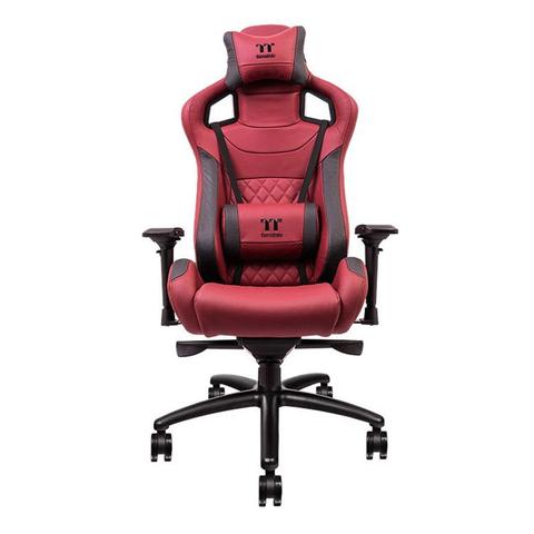 Thermaltake X FIT TT Premium Real Leather Gaming Chair - Burgundy Red