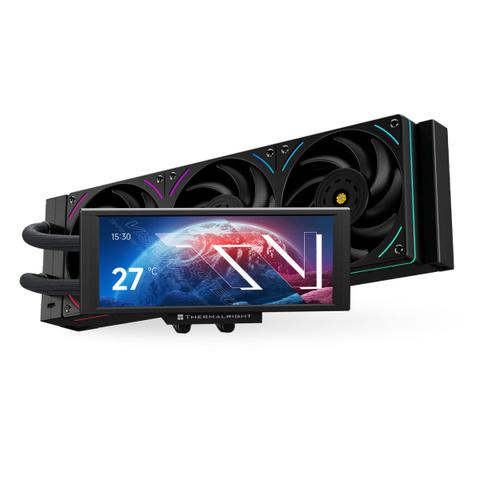 Thermalright Trofeo Vision 360mm ARGB AIO Liquid CPU Cooler - Black