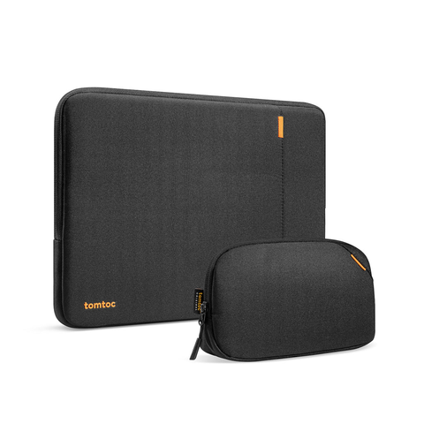 tomtoc Defender A13 13" Laptop Sleeve Kit - Black