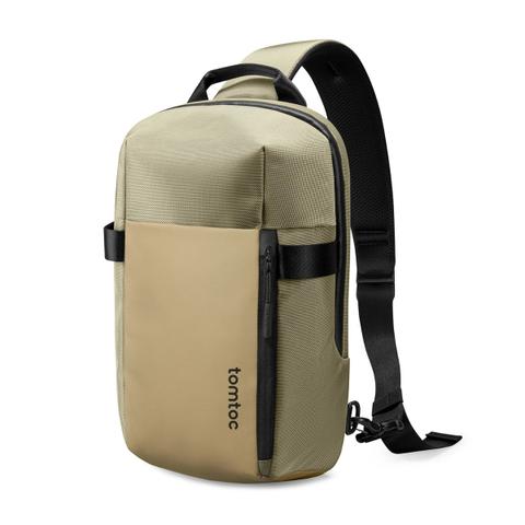 tomtoc Navigator-T24 14" 7L Travel Sling Bag - Khaki