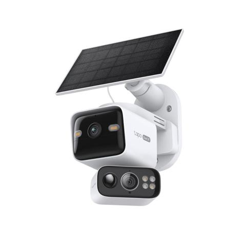 TP-Link TC93D KIT Solar-Powered Dual-Lens Pan/Tilt Security Camera Kit