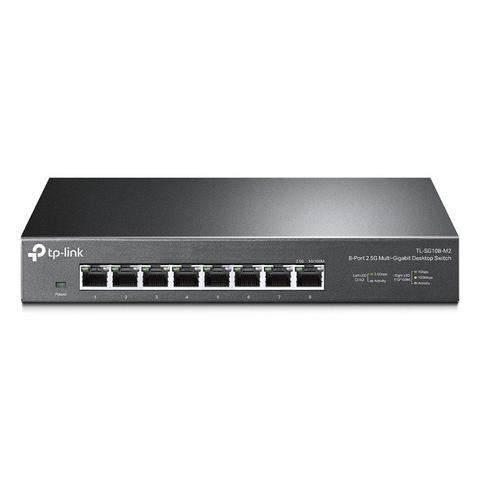 TP-Link TL-SG108-M2 8-Port 2.5G 100/1000/2500Mbps Desktop Switch