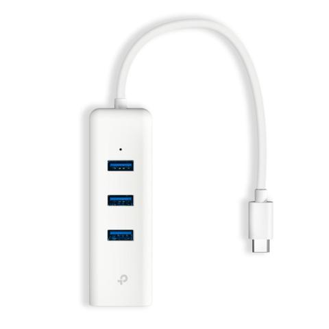 TP-Link USB Type-C 3-Port Hub & Gigabit Ethernet Adapter