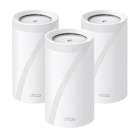 TP-Link Deco BE85 BE22000 Tri-Band Mesh WiFi7 System (3 Pack)