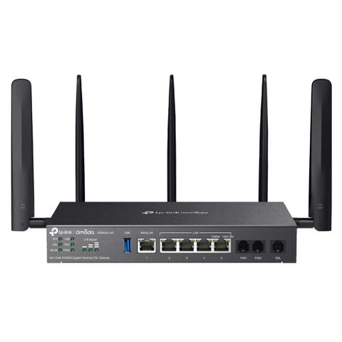 TP-Link DR3650v-4G Omada 4G+ Cat6 AX3000 Wi-Fi 6 Gigabit Desktop DSL Gateway