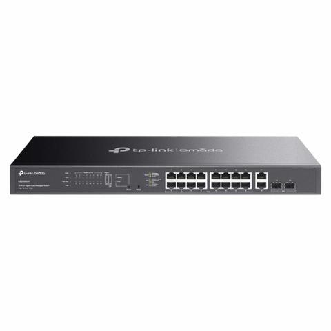 TP-Link ES220GMP Omada 20-Port Gigabit Managed Switch with 16-Port PoE+