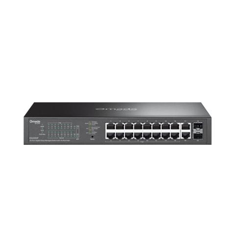 TP-Link ES220GP Omada 20-Port Gigabit Easy Managed Switch with 16-Port PoE+