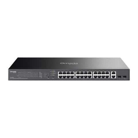 TP-Link ES228GP Omada 28-Port Gigabit Easy Managed Switch with 24-Port PoE+