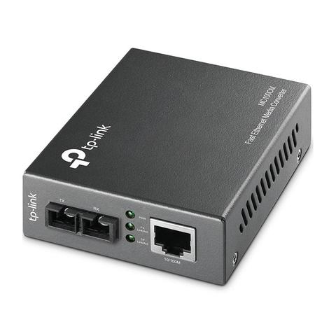 TP-LINK MC100CM 10/100M RJ45 To 100m Multi-Mode SC Fiber Converter