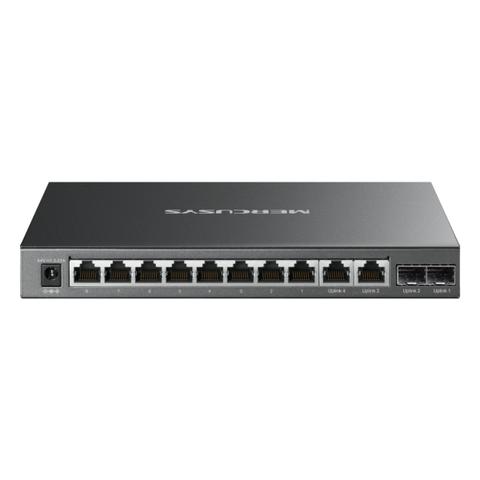 TP-Link Mercusys MS112GMP 12-Port Gigabit Desktop Switch with 8-Port PoE+