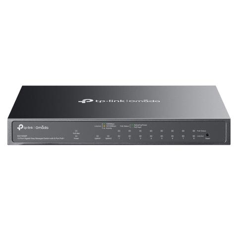 TP-Link Omada ES210GMP 10-Port Gigabit Easy Managed Switch with 8-Port PoE+