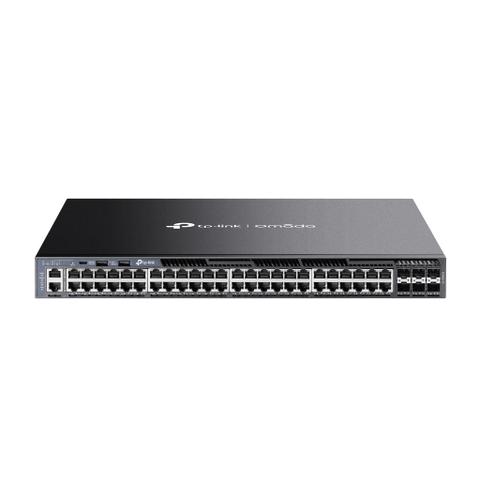 TP-Link Omada SG6654X 48-Port Gigabit Stackable L3 Managed Switch with 6x 10G Slots