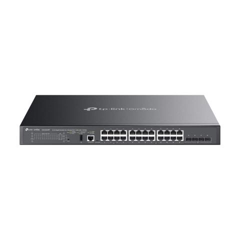 TP-Link SG5428XMPP Omada 24-Port Gigabit Stackable Lite L3 Managed PoE++ Switch with 4x 10G Slots