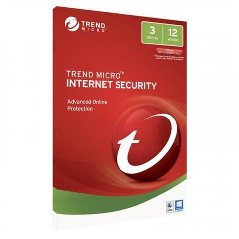 Trend Micro Internet Security (1-3 Devices) 1 Year Subscription Add-On