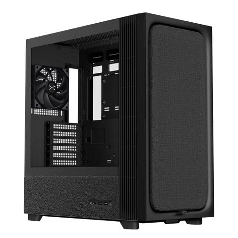 TRYX FLOVA F50 Mid-Tower ATX Case - Black