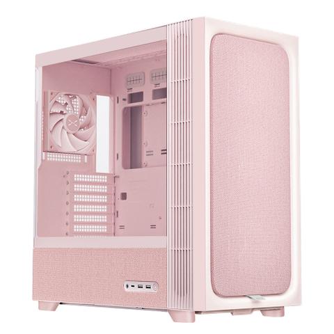 TRYX FLOVA F50 Mid-Tower ATX Case - Pink